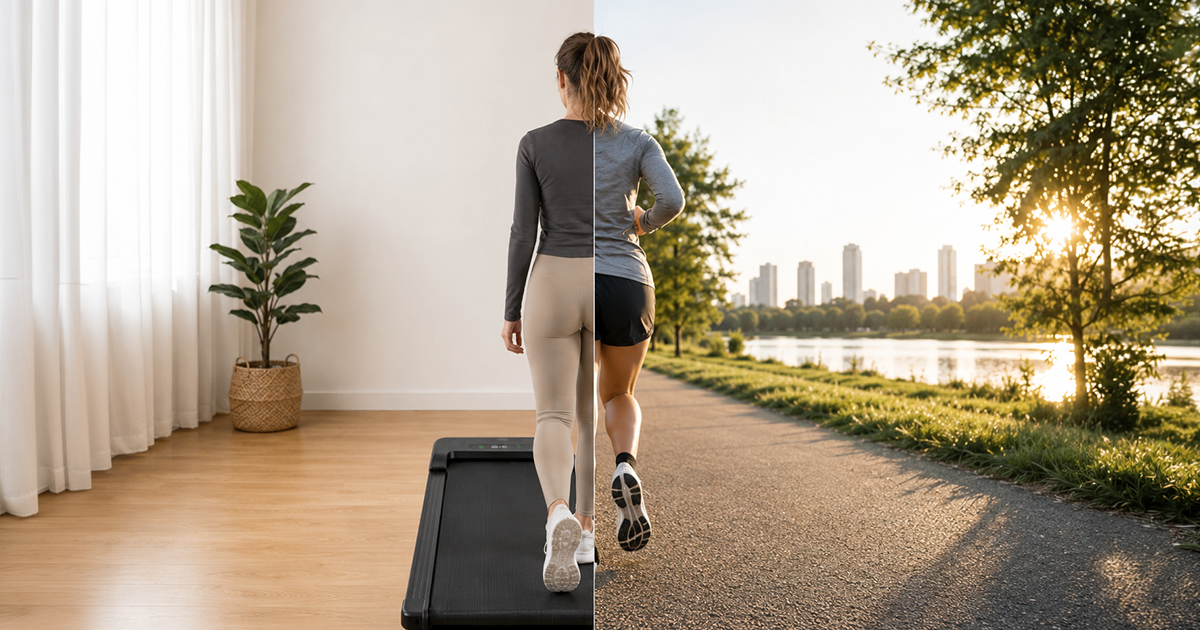 Caminadora Eléctrica vs Correr al Aire Libre: ¿Cuál es Mejor? | Droplet México