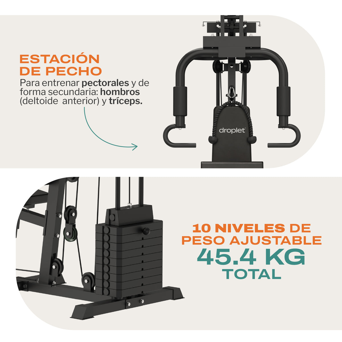 Gimnasio Multifuncional HG-321 Pro