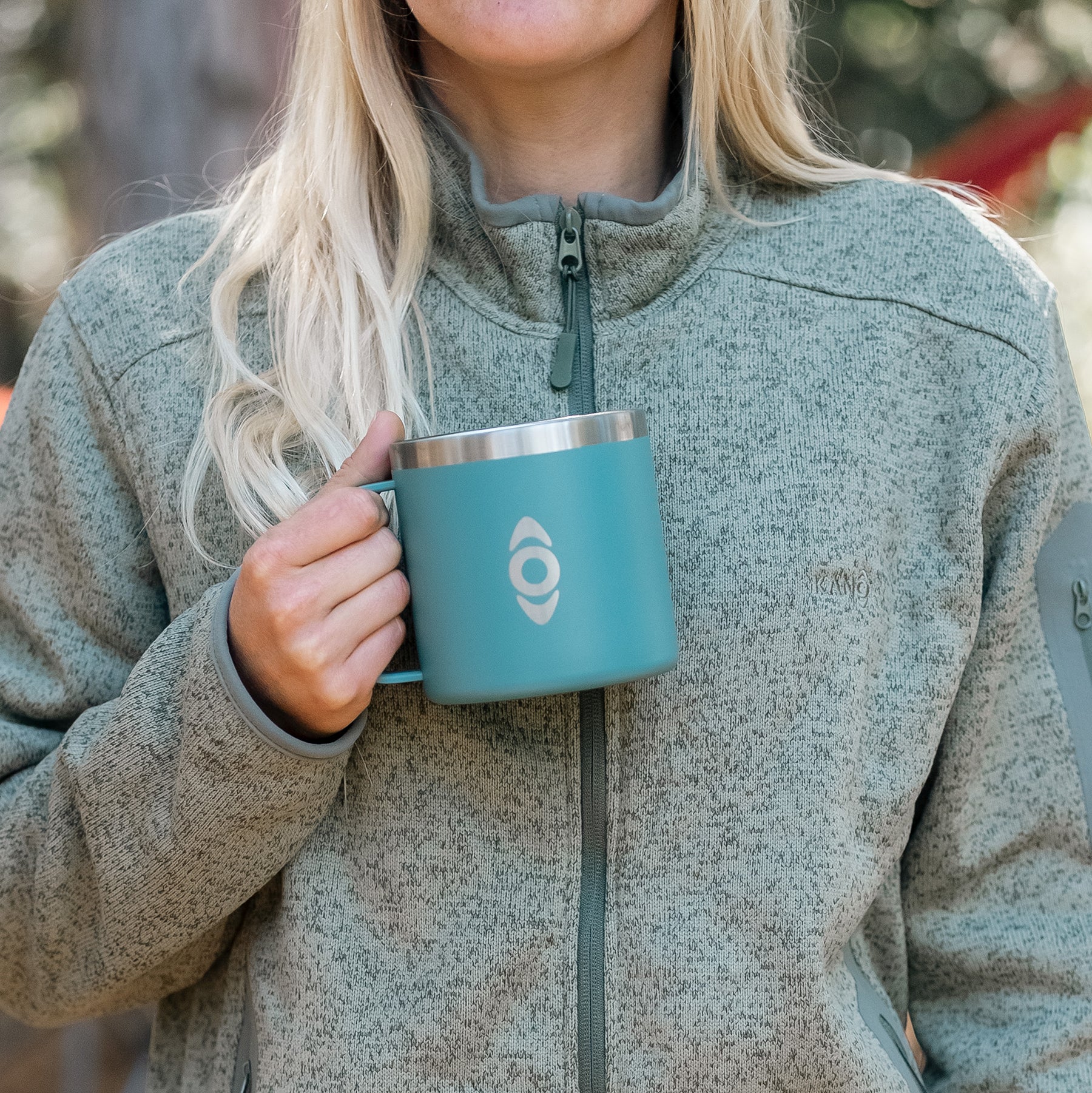 Taza Térmica 400 ml Turquesa