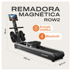 PREVENTA Remadora Magnética Plegable ROW2