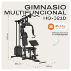 Gimnasio Multifuncional HG-321 Pro