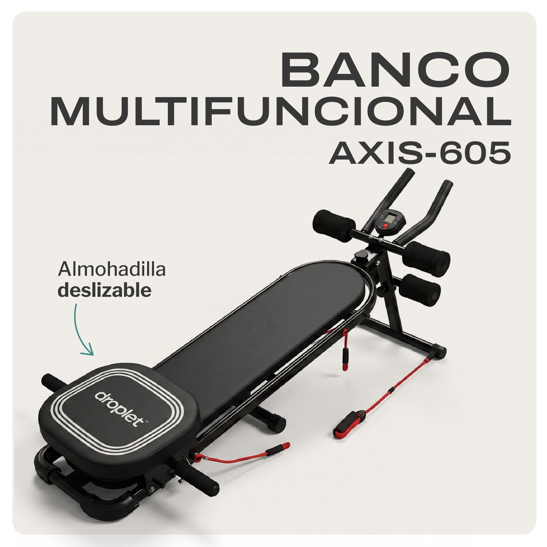 PREVENTA Banco de Ejercicios Multifuncional AXIS-605
