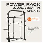 PREVENTA Jaula Smith Gimnasio Multifuncional APEX-10
