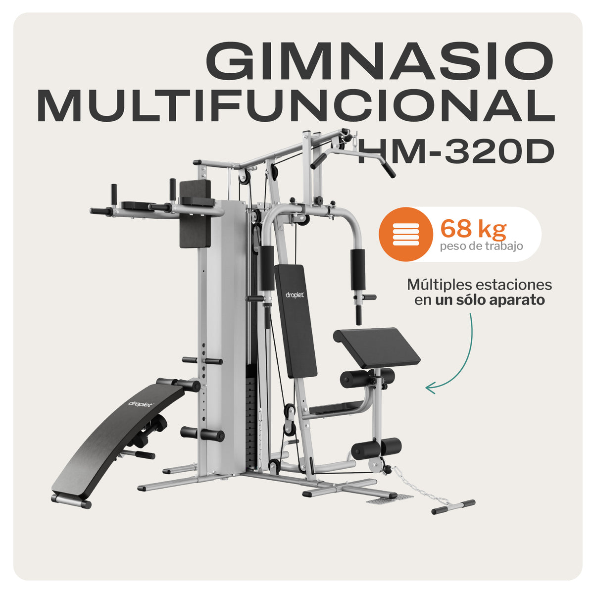 Gimnasio Multifuncional HM-320 Pro