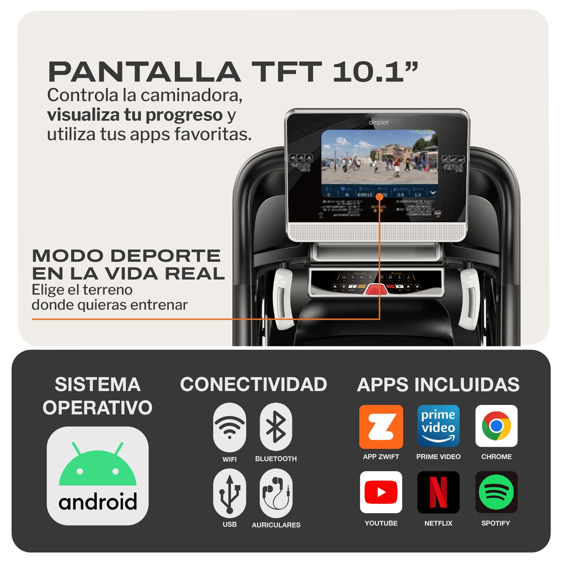 PREVENTA Caminadora RN920