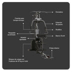 Multigimnasio Home Gym HG-321 Pro