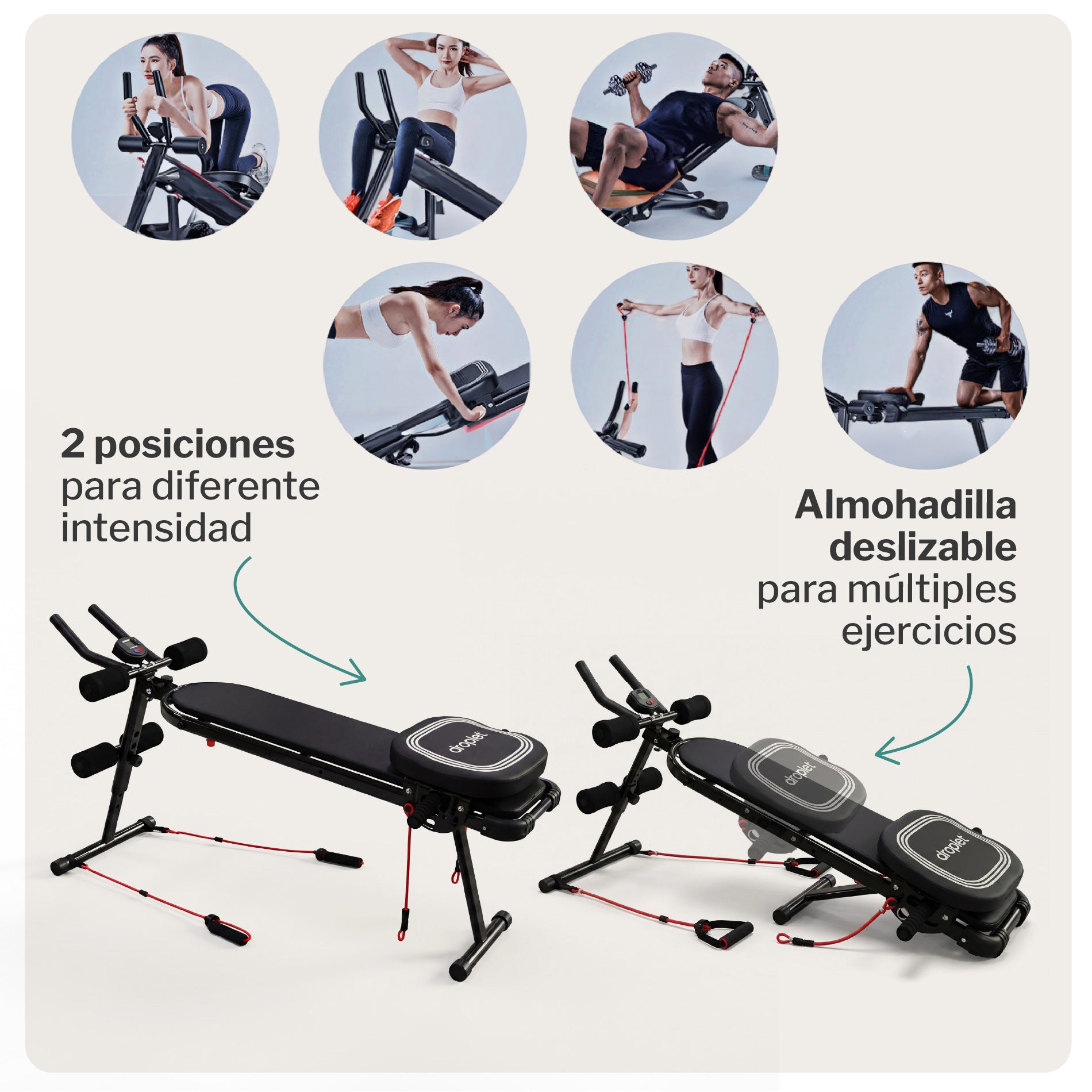 PREVENTA Banco de Ejercicios Multifuncional AXIS-605