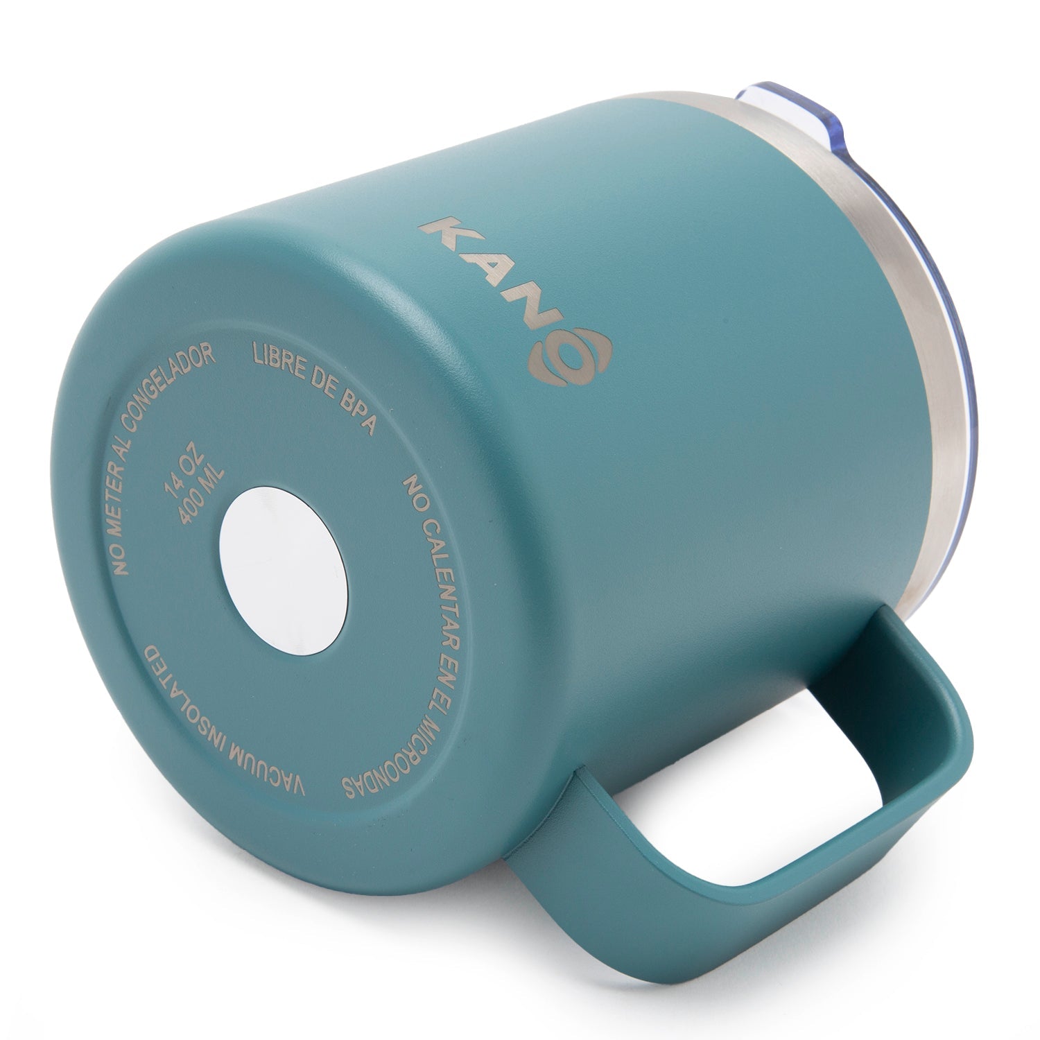 Taza Térmica 400 ml Turquesa