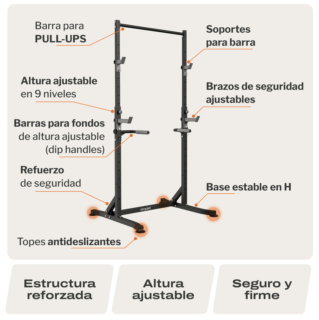 PREVENTA Power Rack para Sentadillas SQUAT67