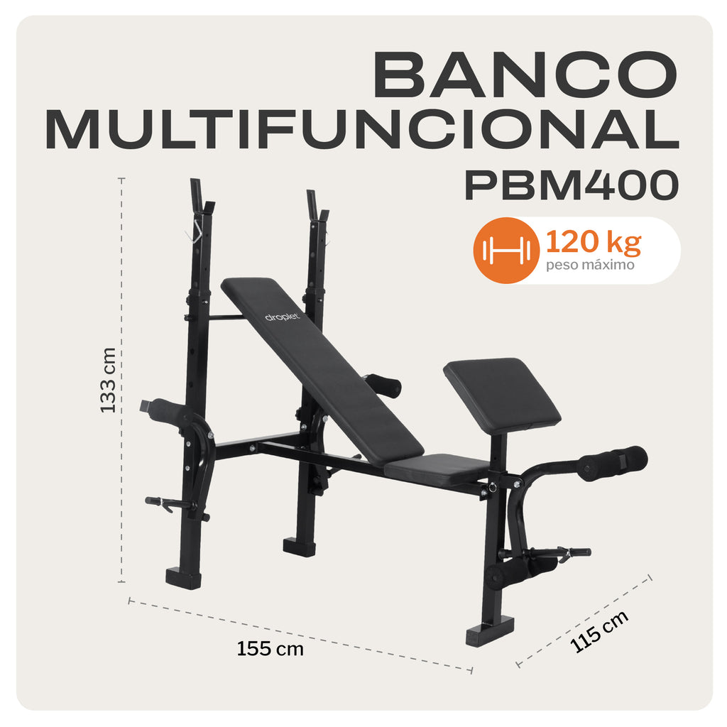 Banco para Ejercicios Multiposición PBM400