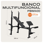 Banco para Ejercicios Multiposición PBM400