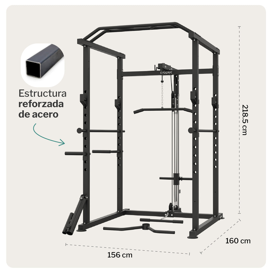 PREVENTA Jaula Smith Gimnasio Multifuncional APEX-10