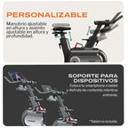 Bicicleta Fija Spinning Magnética 10 Kg MG10