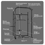 PREVENTA Jaula Smith Gimnasio Multifuncional APEX-10