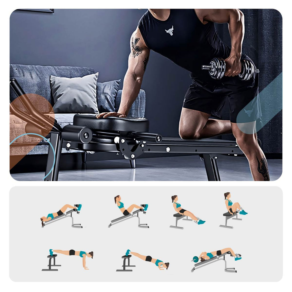 Banco para Abdominales Multiposiciones