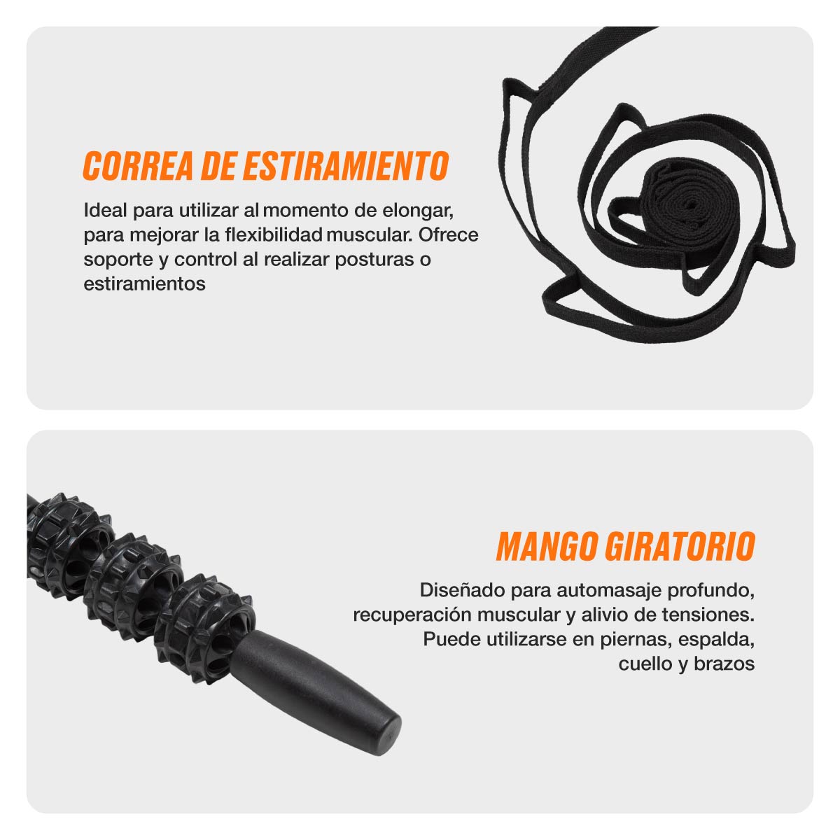 Set de Masajes y Estiramiento