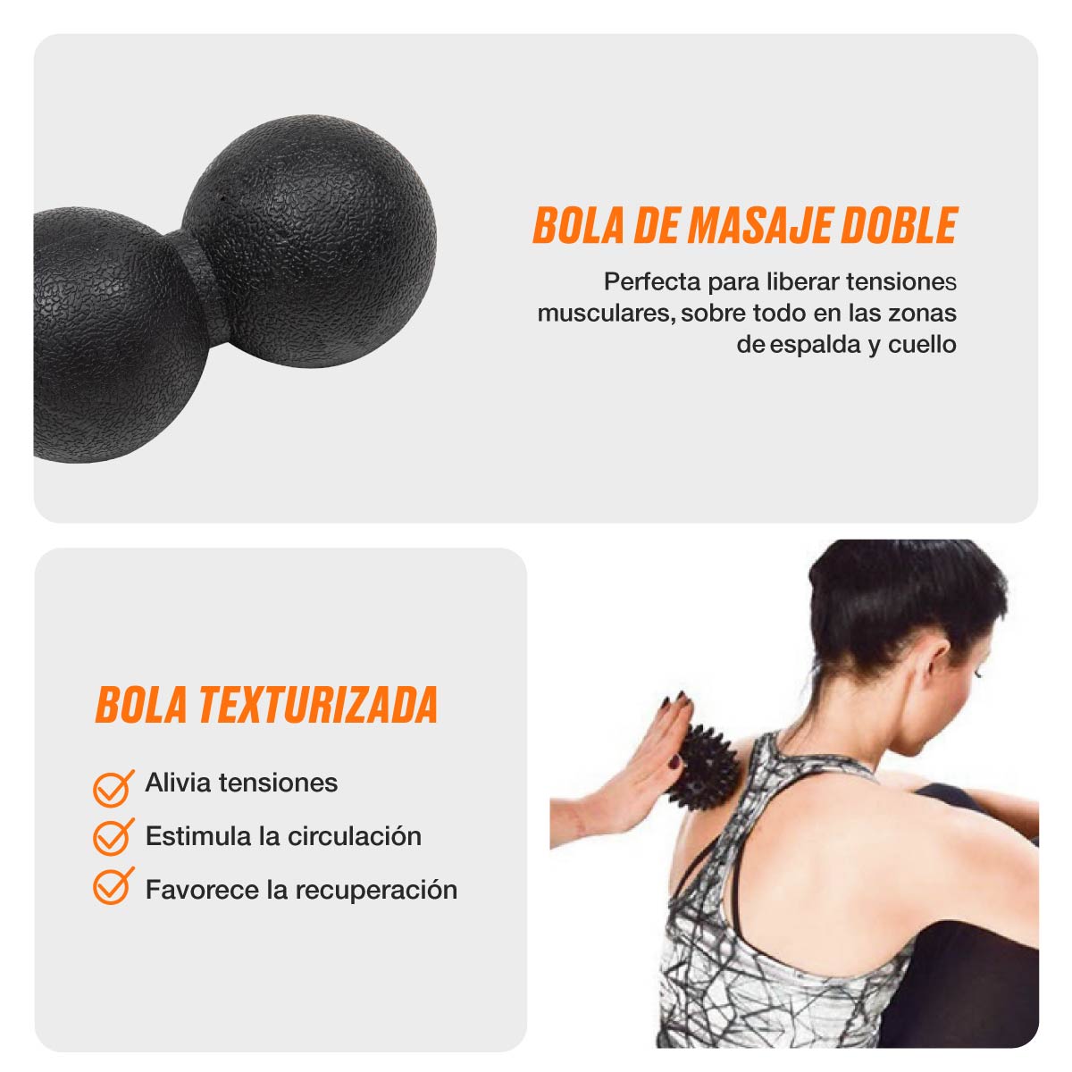 Set de Masajes y Estiramiento