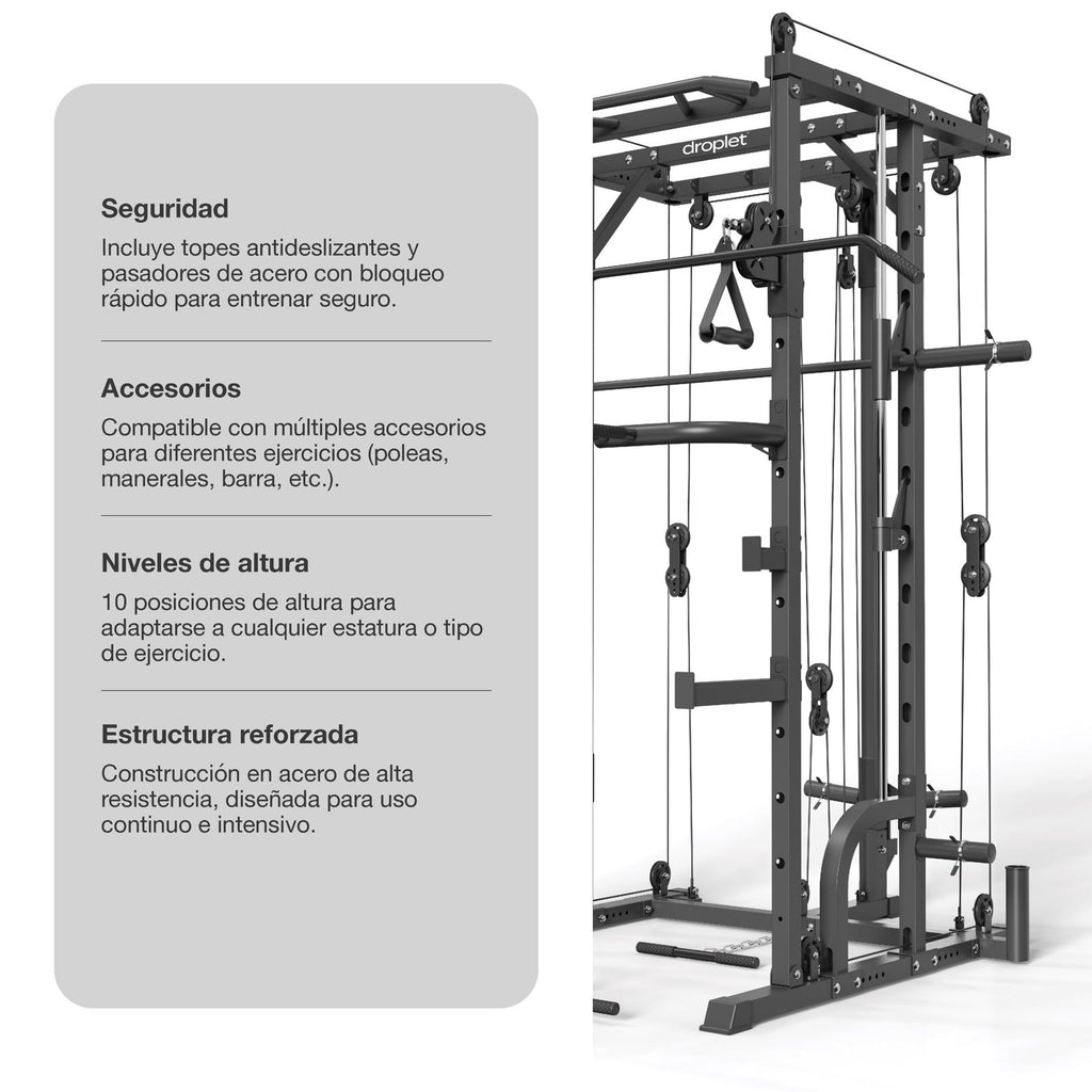 Jaula Smith Multigimnasio APEX-20