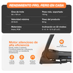 especificaciones técnicas de la caminadora rn820. 