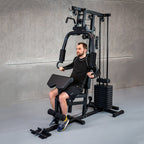 imagen de gym en casa en uso.