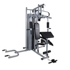 Vista a 45° de gimnasio multifuncional hm-320.