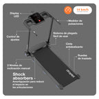 Ficha con aspectos físicos de la caminadora rn320.