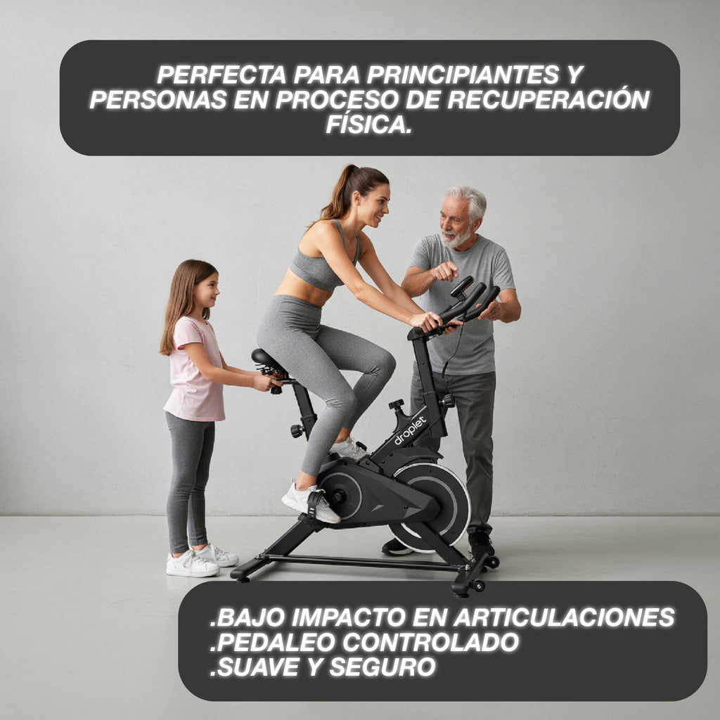Beneficios de la bicicleta sp4plus.